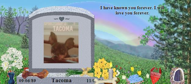 Tacoma's Rainbow Bridge Pet Loss Memorial Residency Image