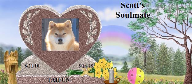 TAIFUN's Rainbow Bridge Pet Loss Memorial Residency Image