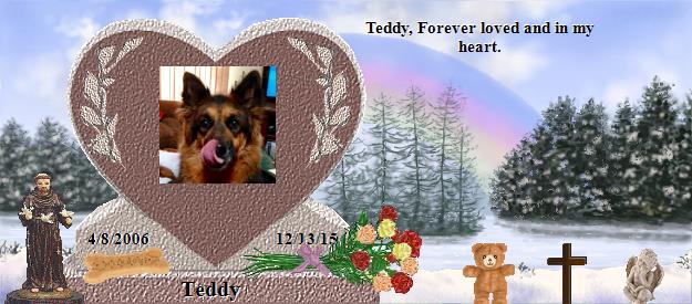 Teddy's Rainbow Bridge Pet Loss Memorial Residency Image