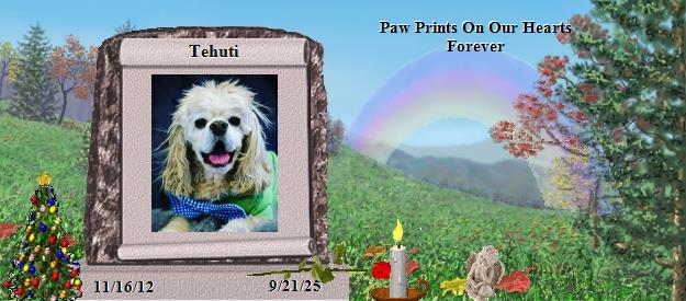 Tehuti's Rainbow Bridge Pet Loss Memorial Residency Image
