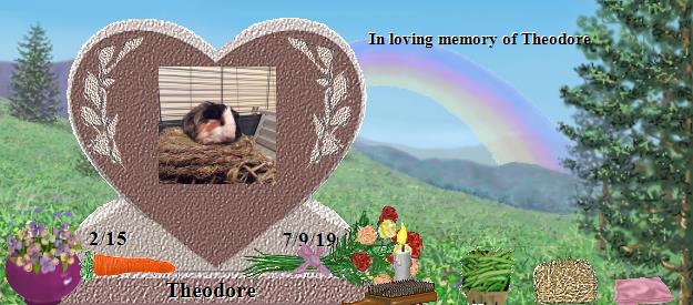 Theodore's Rainbow Bridge Pet Loss Memorial Residency Image