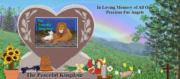 The Peaceful Kingdom's Rainbow Bridge Pet Loss Memorial Residency Image