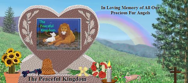 The Peaceful Kingdom's Rainbow Bridge Pet Loss Memorial Residency Image