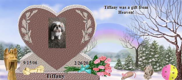 Tiffany's Rainbow Bridge Pet Loss Memorial Residency Image