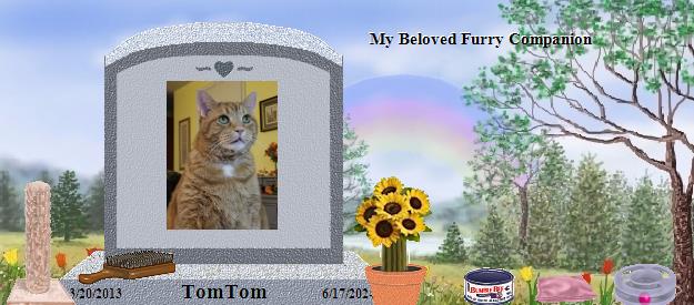 TomTom's Rainbow Bridge Pet Loss Memorial Residency Image