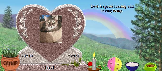 Tovi's Rainbow Bridge Pet Loss Memorial Residency Image