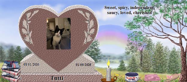 Tutti's Rainbow Bridge Pet Loss Memorial Residency Image
