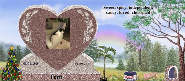 Tutti's Rainbow Bridge Pet Loss Memorial Residency Image