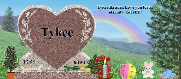 Tykee's Rainbow Bridge Pet Loss Memorial Residency Image