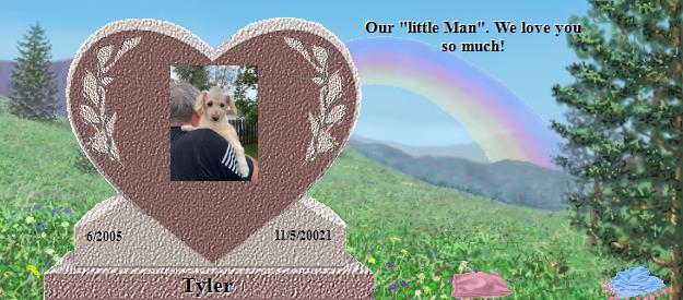 Tyler's Rainbow Bridge Pet Loss Memorial Residency Image