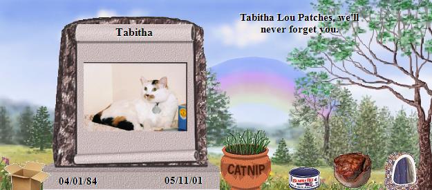 Tabitha's Rainbow Bridge Pet Loss Memorial Residency Image