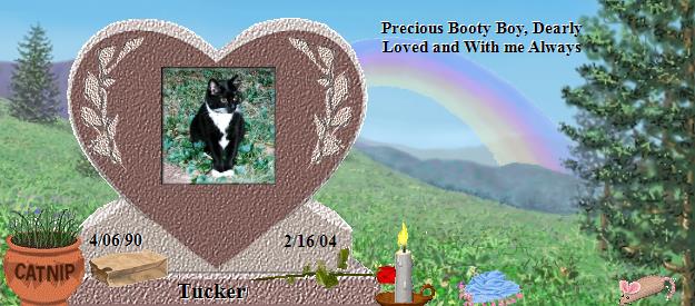 Tucker's Rainbow Bridge Pet Loss Memorial Residency Image