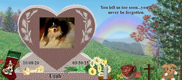Utah's Rainbow Bridge Pet Loss Memorial Residency Image
