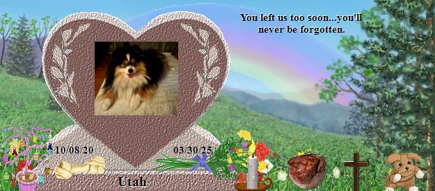 Utah's Rainbow Bridge Pet Loss Memorial Residency Image
