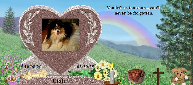 Utah's Rainbow Bridge Pet Loss Memorial Residency Image