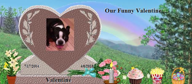 Valentine's Rainbow Bridge Pet Loss Memorial Residency Image