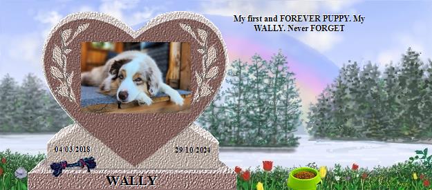 WALLY's Rainbow Bridge Pet Loss Memorial Residency Image