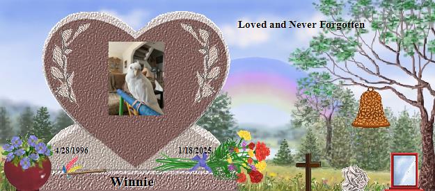 Winnie's Rainbow Bridge Pet Loss Memorial Residency Image
