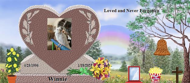 Winnie's Rainbow Bridge Pet Loss Memorial Residency Image