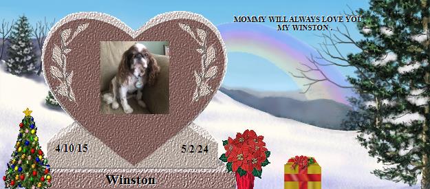 Winston's Rainbow Bridge Pet Loss Memorial Residency Image