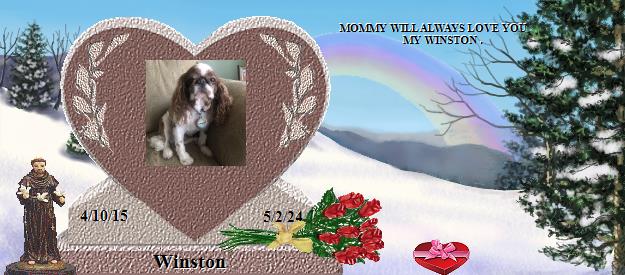 Winston's Rainbow Bridge Pet Loss Memorial Residency Image