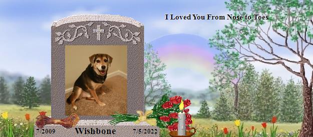 Wishbone's Rainbow Bridge Pet Loss Memorial Residency Image