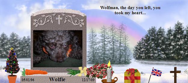 Wolfie's Rainbow Bridge Pet Loss Memorial Residency Image