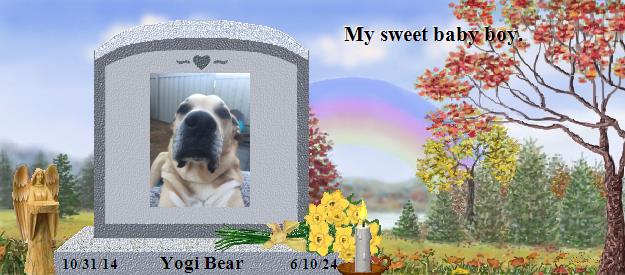 Yogi Bear's Rainbow Bridge Pet Loss Memorial Residency Image